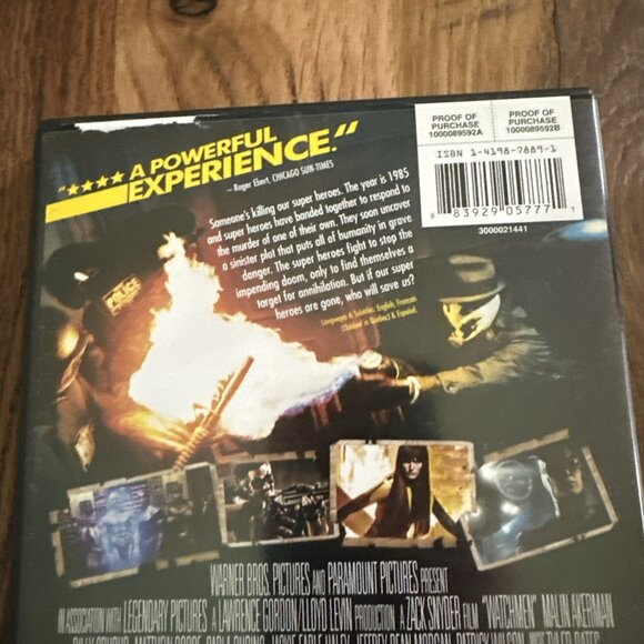 Watchmen Dvd Tested Working Rated R - Picture 4 of 6